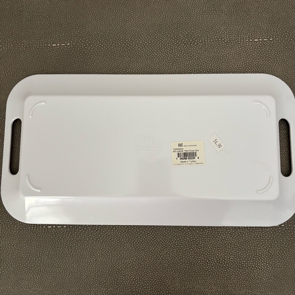 NWT Boston International Pink Cat Pattern Serving Tray - Picture 3 of 3